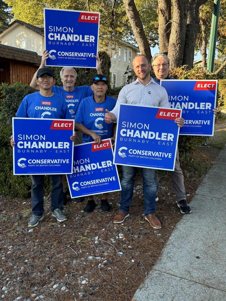 I am eternally grateful to my dedicated volunteers who work with me tirelessly to turn Burnaby East blue!
                           
#bcpoli #bc #burnaby #conservative #canada #election2024