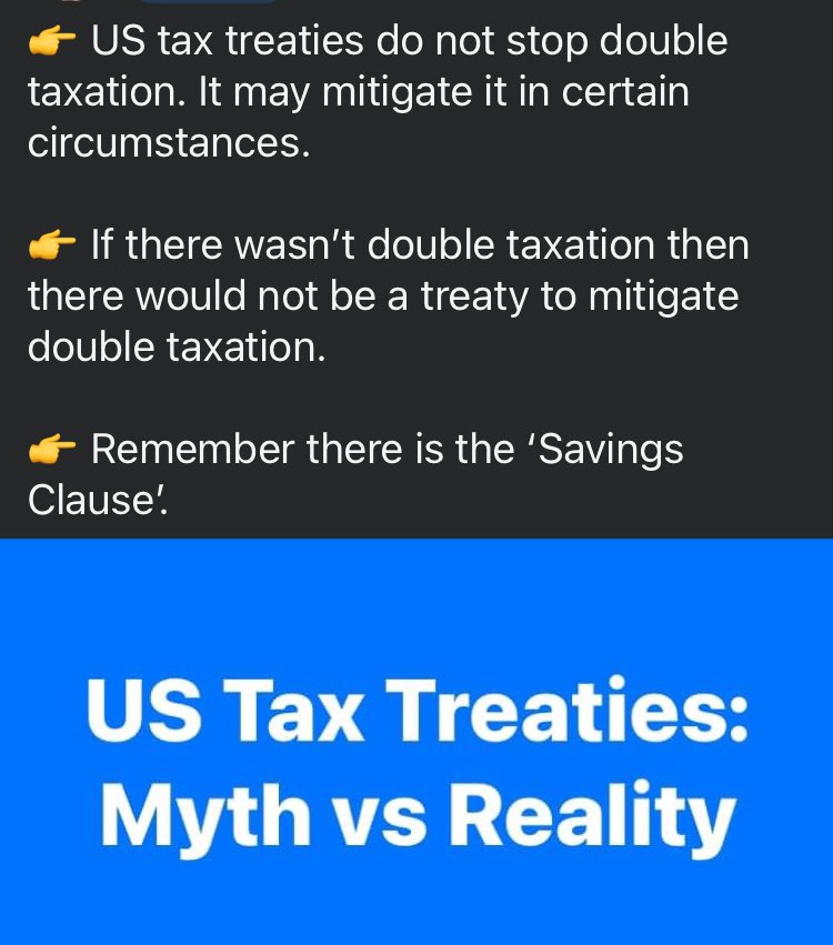 Keith__REDMOND's tweet photo. US Tax Treaties: Myth vs Reality β€΅οΈ #FATCA #RBT #TaxTwitter https://t.co/z6TLZihwNT