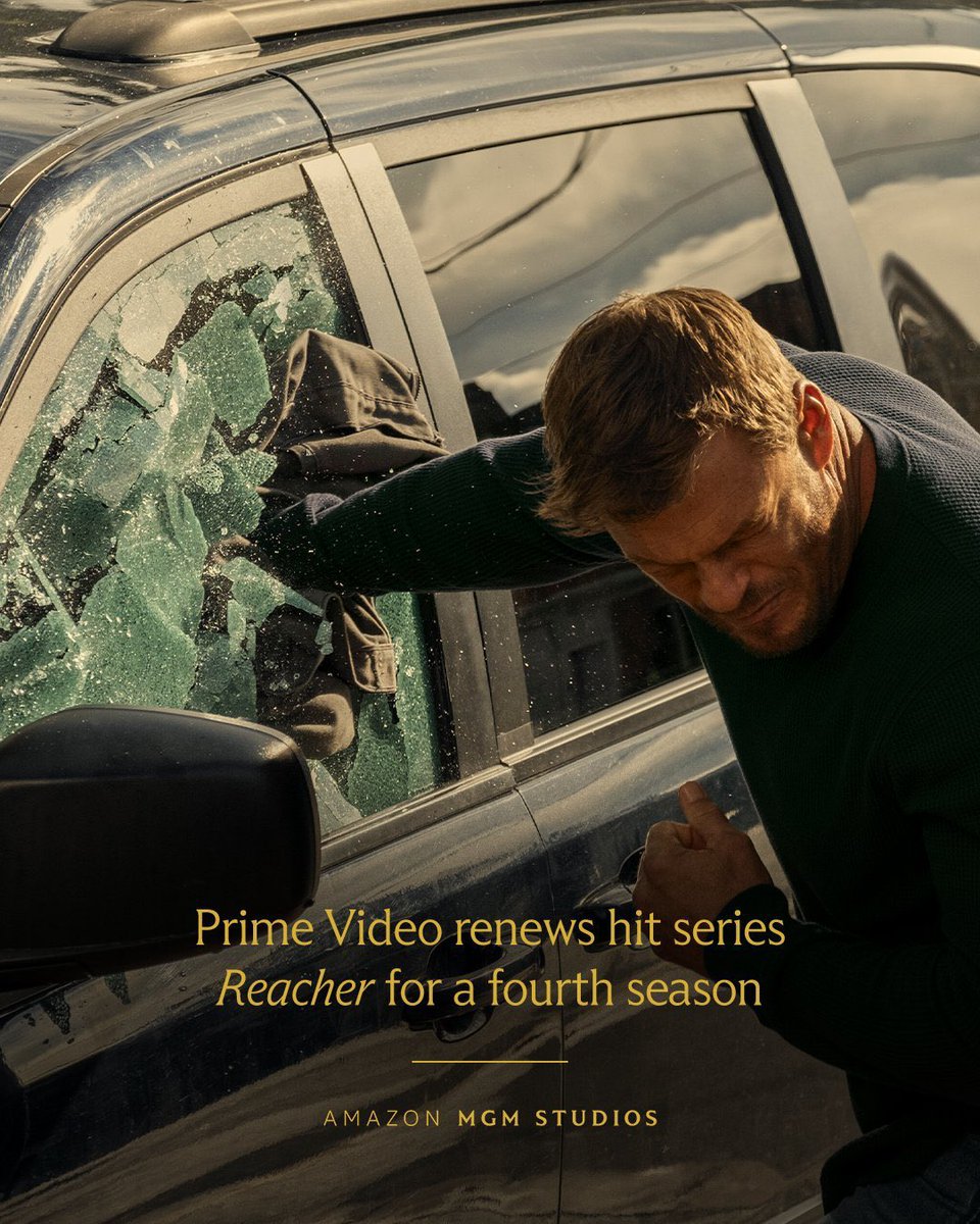 MovieGentle's tweet photo. 🚨🗞️

#Reacher has been renewed for a fourth season. 

The third season is set to debut in 2025, also a spinoff focusing on Negley is in development https://t.co/t1fuEfqZBd