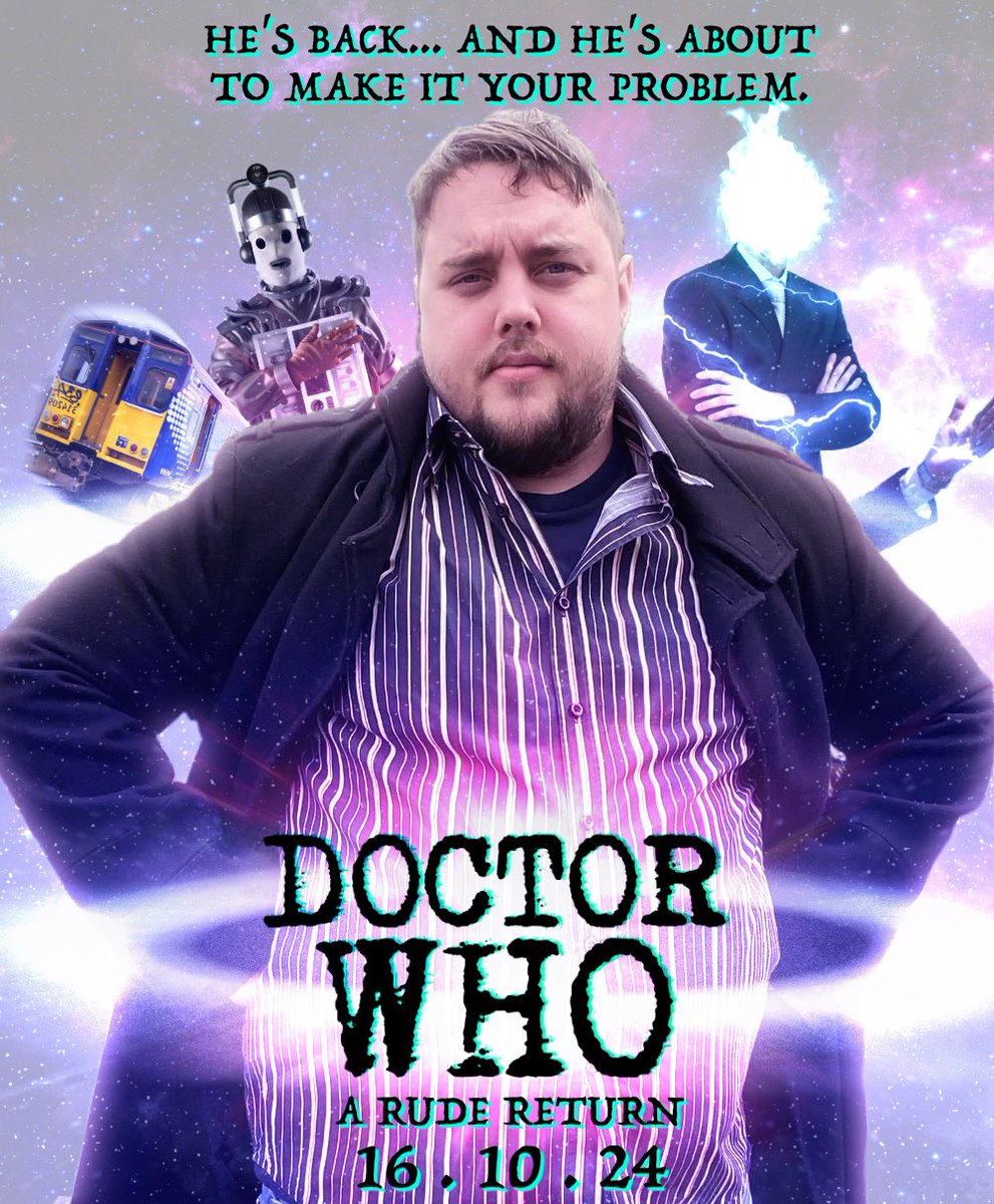 PopeZygon's tweet photo. Also coming this TMDWS day… He’s been gone for quite some time but finally he’s back!

The first of a new series of Rude Doctor audios is coming your way! Stay tuned… https://t.co/70dDyLD4Js
