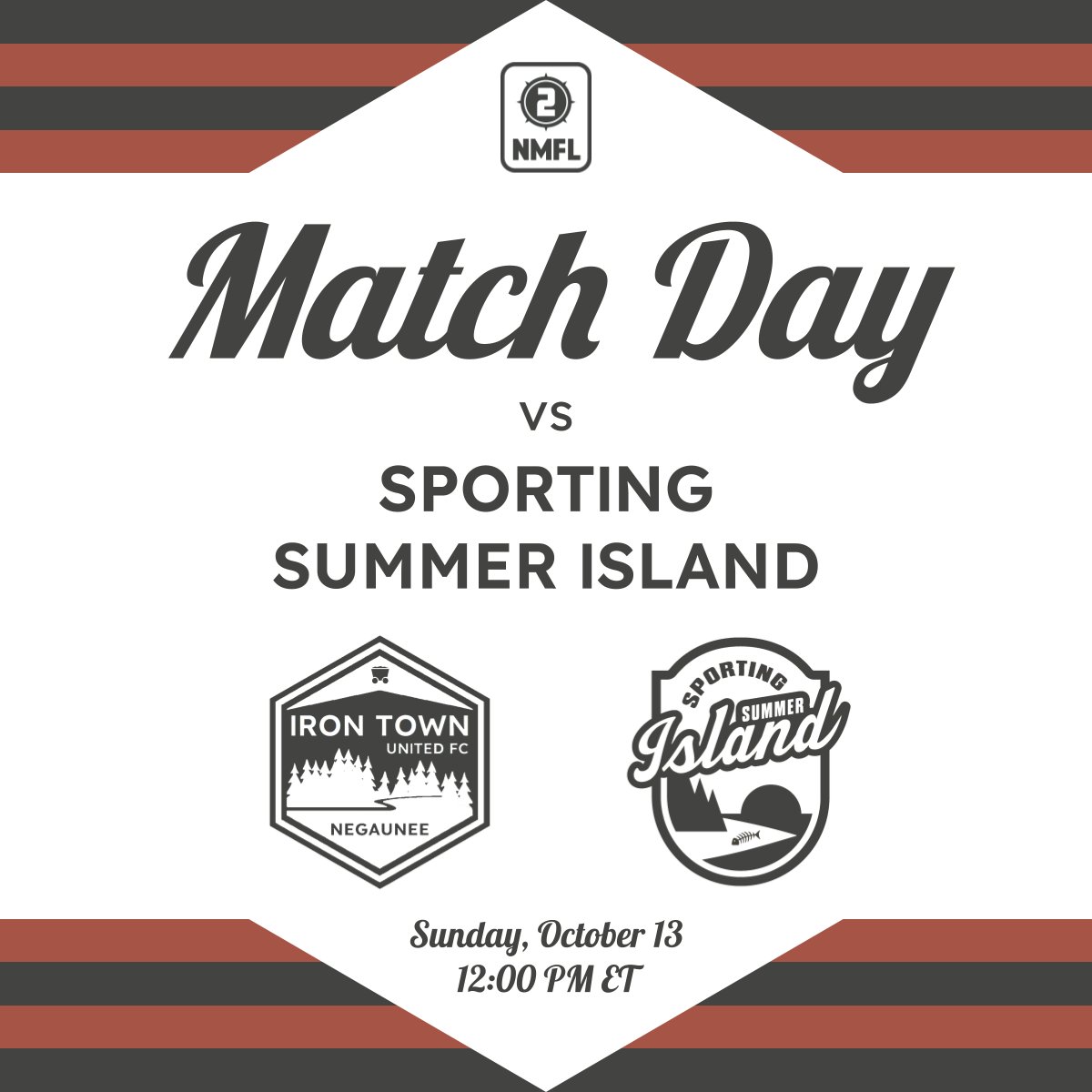 ITUFC_Negaunee's tweet image. It's a beautiful fall day in Negaunee for a match against @SportingSummer ⛏️