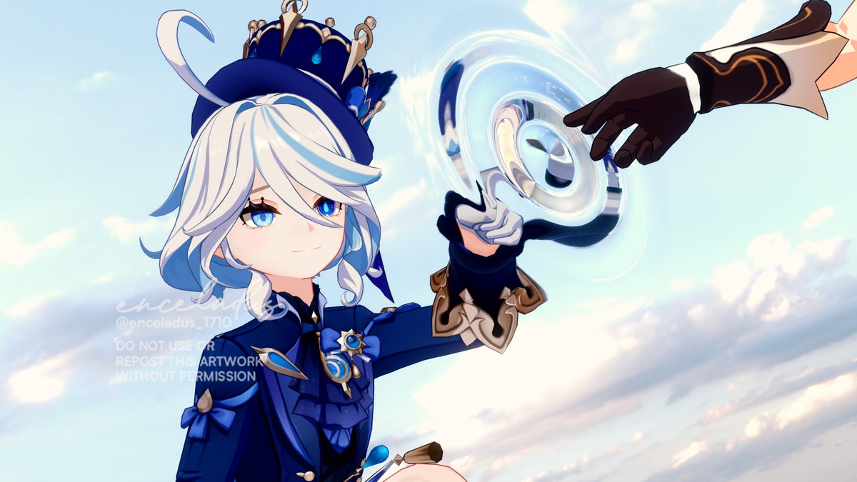 enceladus_1710's tweet image. Alternate version + closeups #aerina #aefuri #aetherxfurina