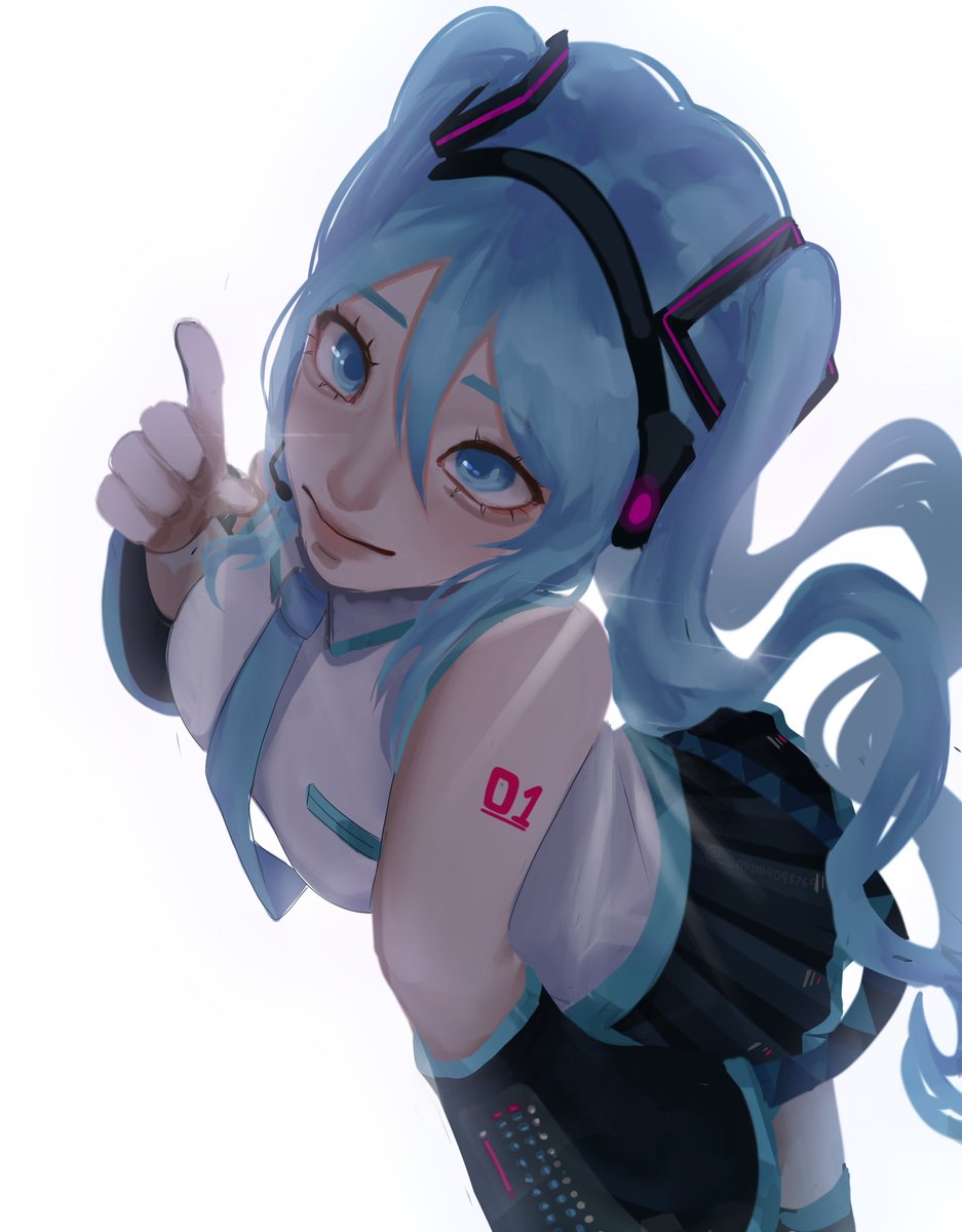 _mimi4098769's tweet image. Hatsune miku strikes again