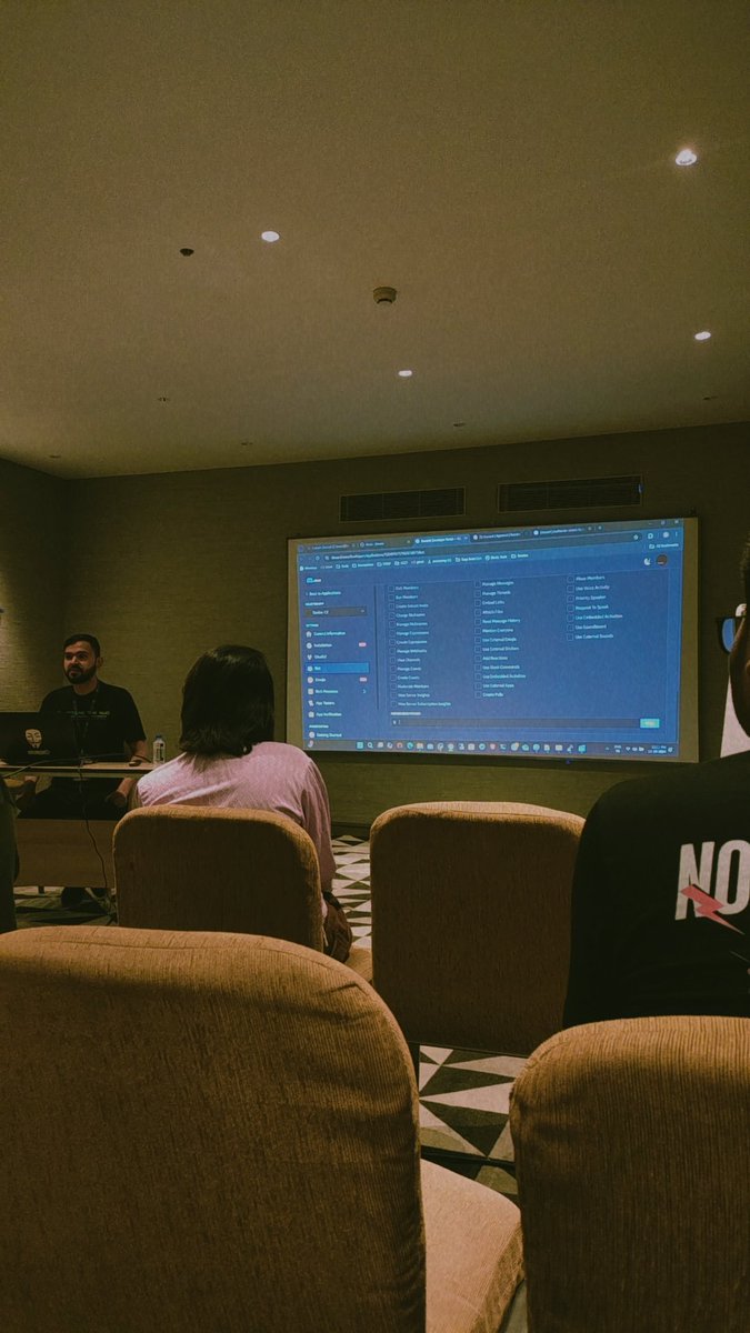 Had an amazing session with Chinmay Joshi sir at <a href="/bsidesahmedabad/">Security BSides Ahmedabad</a>  👀😼

<a href="/Capturethebugs/">CAPTURE THE BUG</a> 
<a href="/security_lit/">Security Lit Limited</a> 

<a href="/YASH53106824/">Y A S H _</a> <a href="/YTheallrou88444/">yatin theallrounder</a> <a href="/Abhishek26gupta/">Abhishek</a> @PUBGMOBILE560