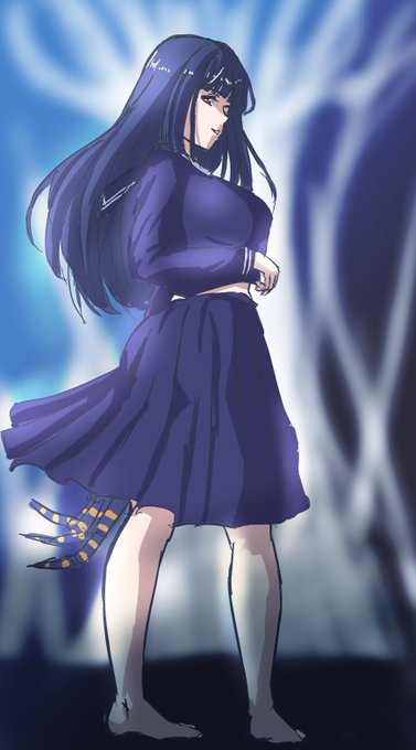 比良坂初音(初代)
黒髪姫カット黒セーラーの怪異っていうと、どう足掻いても出てくる子の方…
始祖かどうかはわからんが、知名度的には相当デカい壁になると思われる…

とりあえず、Throwing into the Banquet~going on~huge battleの最終決戦の流れは読んでほしい。 