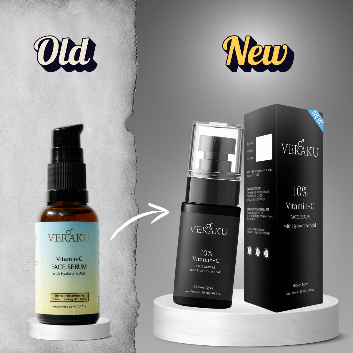 verakumen's tweet image. Your skincare just got an upgrade! Dive into our redesigned packaging—because the best deserves to shine. 

#ElevatedEssentials #menskincare #skincareformen #newpackaging #new #men #veraku