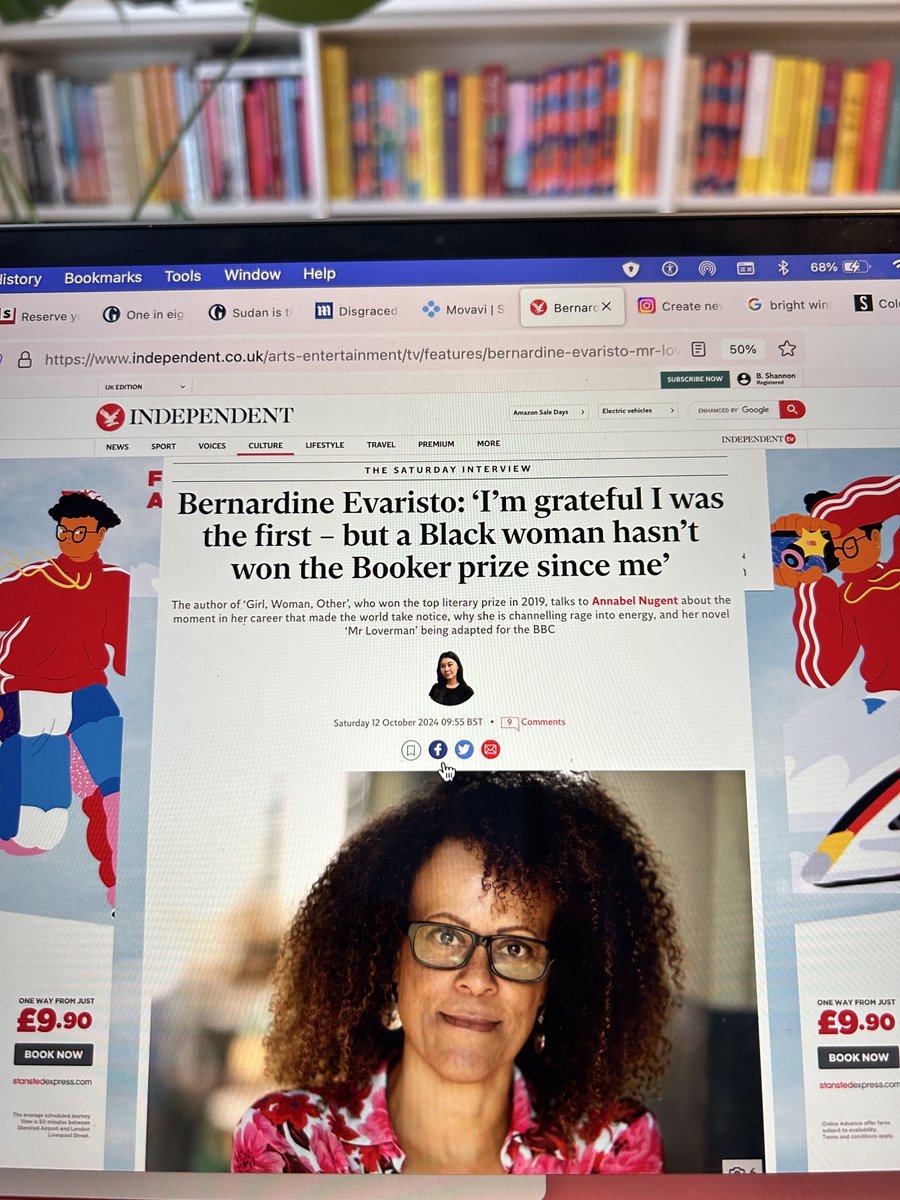 Bernardine Evaristo (@bernardineevari) on Twitter photo Hotting up the publicity before the #mrloverman series, adapted by Nathaniel Price drops on <a href="/BBC/">BBC</a> 1 tomorrow at 9pm, but you can watch all eps back to back on <a href="/BBCiPlayer/">BBC iPlayer</a> from then. I've written an essay in the Guardian about writing the novel <a href="/PenguinUKBooks/">Penguin Books UK</a>, published 2013; AND Hotting up the publicity before the #mrloverman series, adapted by Nathaniel Price drops on <a href="/BBC/">BBC</a> 1 tomorrow at 9pm, but you can watch all eps back to back on <a href="/BBCiPlayer/">BBC iPlayer</a> from then. I've written an essay in the Guardian about writing the novel <a href="/PenguinUKBooks/">Penguin Books UK</a>, published 2013; AND
