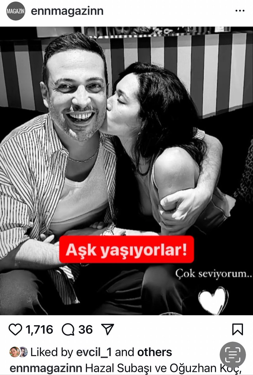 Another PR relationship starts  by a Talento agency girl. Hazel and Oğuzhan in love after just 2 months Hazal breakup from previous suppose boyfriend 😜🤡🤣🤣🤣let the games begin to be gossiped and brought attention too all yellow magazines are again busy with a Talento girl.