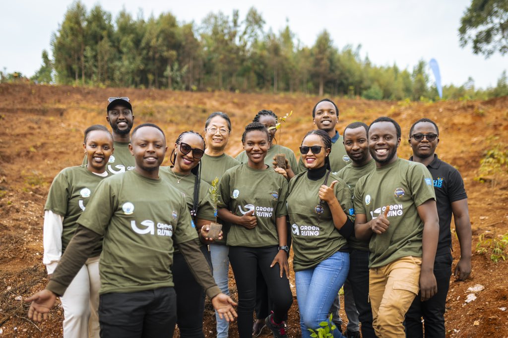 Yesterday, we proudly joined <a href="/RwandaYouthArts/">Ministry of Youth and Arts | Rwanda</a>, <a href="/unicefrw/">UNICEF Rwanda</a>, and <a href="/GisagaraDistr/">Gisagara District</a> in a special Umuganda as part of the #GreenRising initiative. Together, we planted trees to promote conservation and take bold climate action. 🌍🌳 #ClimateAction #GreenRwanda