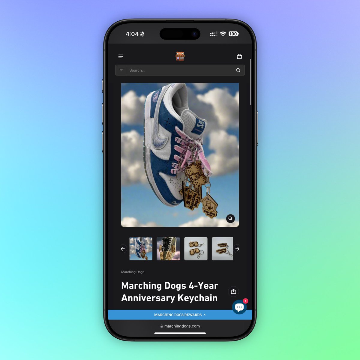 🎉 Our Anniversary Collection is finally here! 🎉

We’re celebrating 4 years of Marching Dogs with some ultra-limited drops! Our anniversary tie-dye shirts and laser-engraved wooden keychains are available NOW – but they won’t last long!