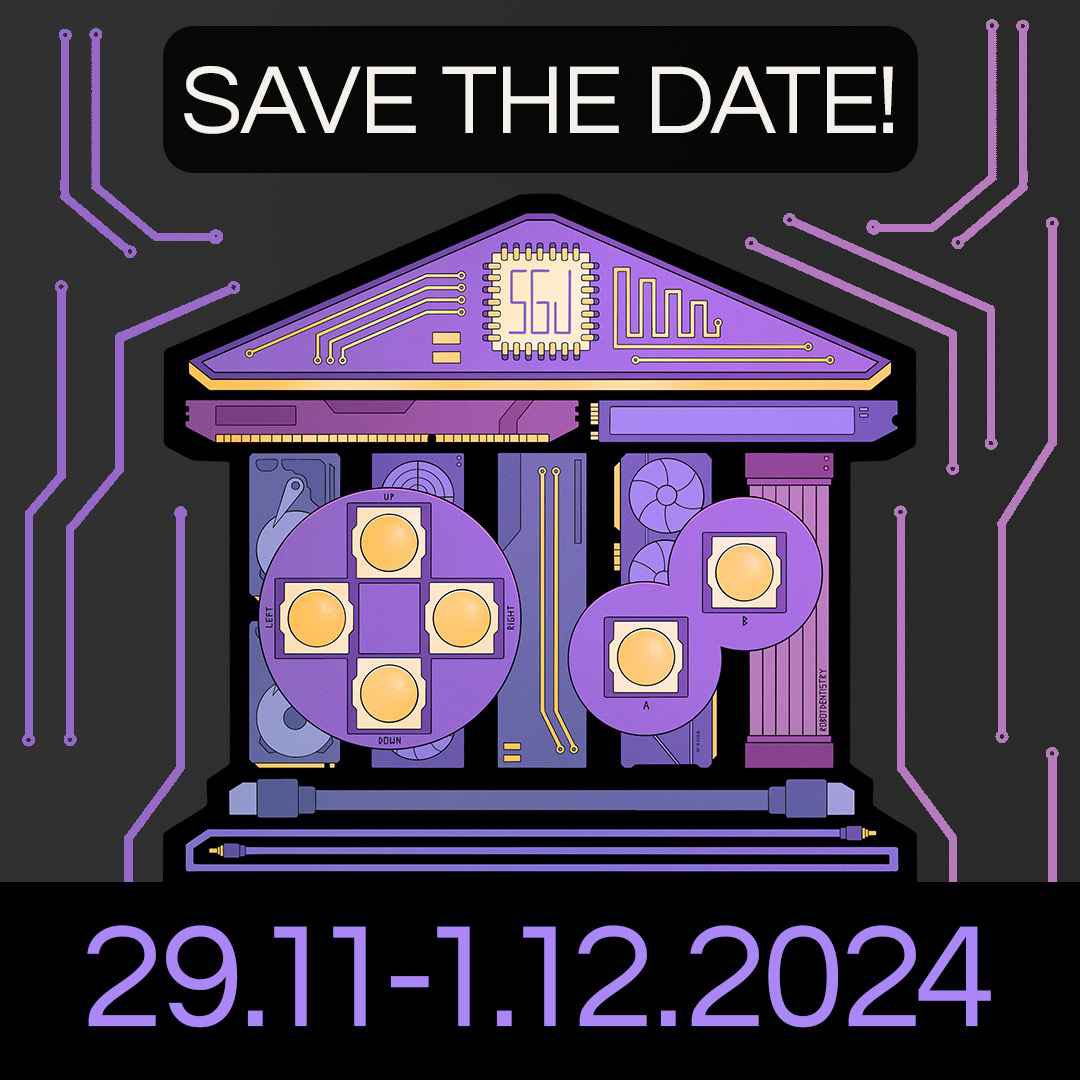 Bald schon geht es in die nächste Runde der #SemesterGameJam! 🎉
 
Markiert den Termin schon in euren Kalendern: 
🗓️⚠️ 29.11. - 01.12.2024 ⚠️🗓️ 

Weitere Infos folgen wie gewohnt hier und auf unseren Social Media Kanälen.