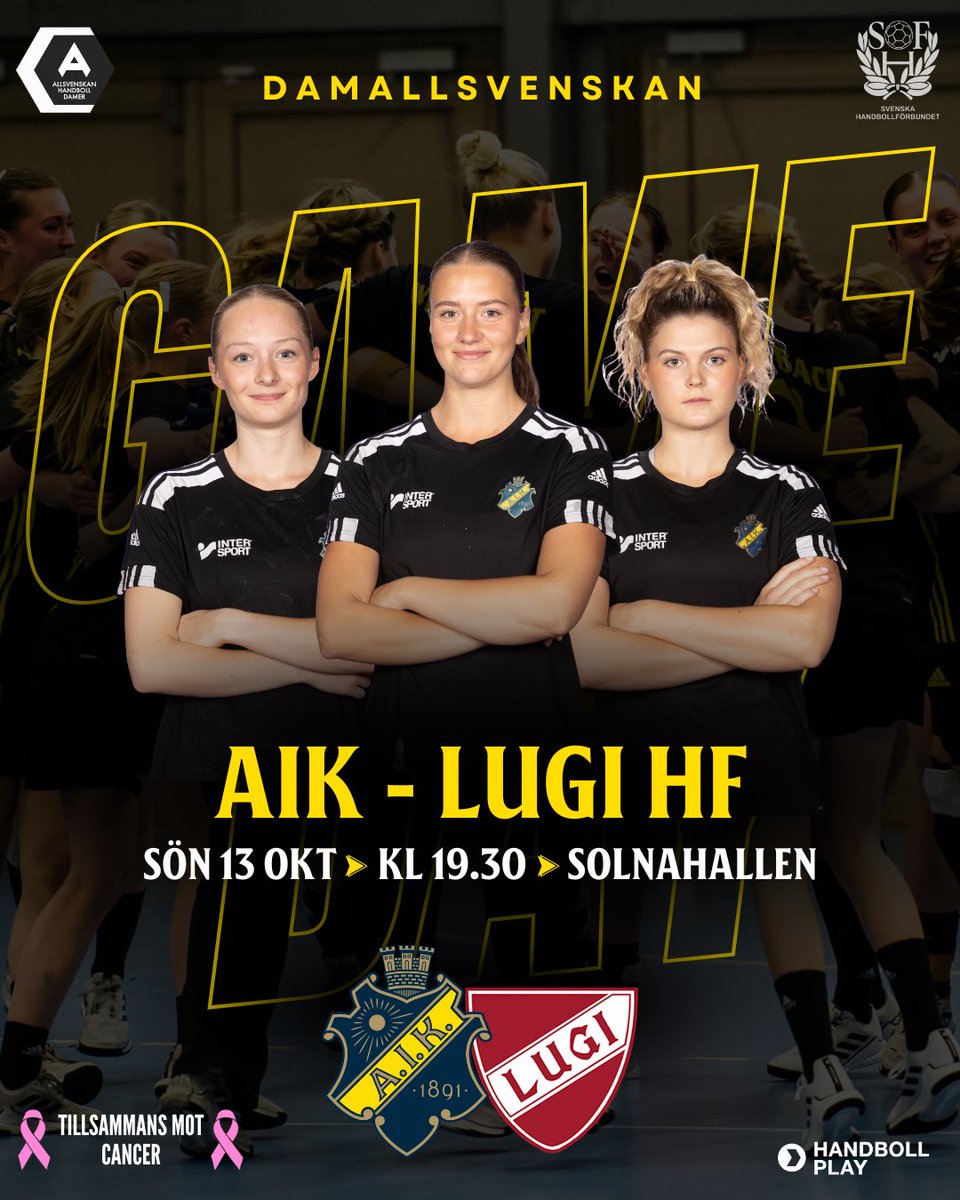 AIK Handboll Dam (@aikdamhandboll) on Twitter photo 