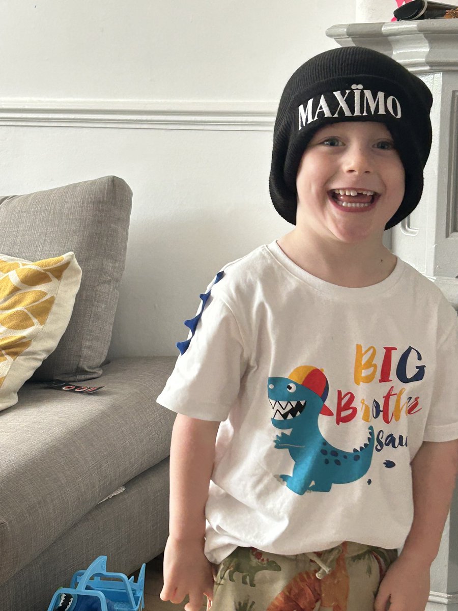 Proud that my son is a fan of <a href="/maximopark/">Maximo Park</a> but not thrilled he’s nicked my merch <a href="/paulsmithmusic/">Paul Smith</a>