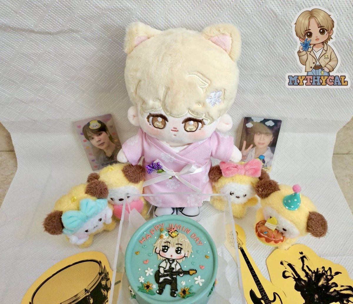 mythycalarts's tweet photo. Happy Jimin Day 🥳🎂
My cake is finally here !! 🥹🩵💛
#HappyJiminDay
#JiminOurMuse
#29YearsofLight
#OctoberSweetheartJimin
#1013Angel
#ltBoyJimin
#CutieSexyLovelyJimin
#AllRounderJimin
#IdeaBankJimin
#WithJiminTillTheEnd
#지민아_너를_기다린_데이
#우리의_이유가_되어_준_지민 https://t.co/oe6VGmOJFx
