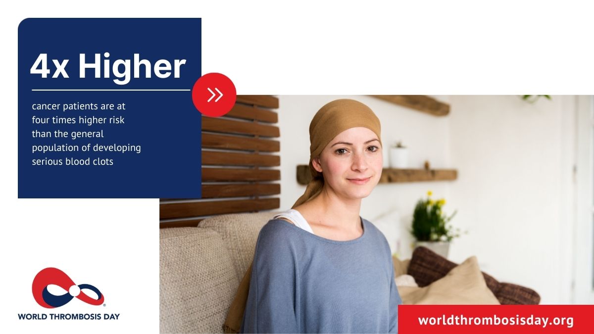 Today is World Thrombosis Day!   
It's a huge worldwide issue where 1 in 4 people die from conditions related to thrombosis. It is caused by a blood clot in the leg (DVT) which can lead to a pulmonary embolism (PE) and death.   

Learn more at:  worldthrombosisday.org

 #WTDay24