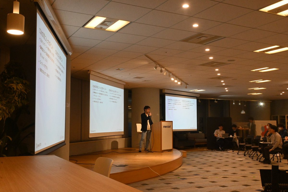 seigo2018's tweet photo. 「AWS CDKユーザーがTerraformを使った話」で登壇しました〜
#traPConference https://t.co/Kxygy7Scvw