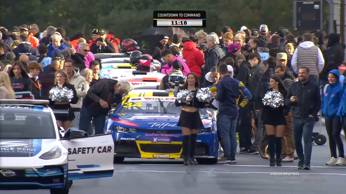 Thanks to his fastest lap from Saturday, <a href="/race_art_tech/">Race Art Technology</a>'s Thomas Toffel will start from pole for the first time.

Starting grid: 34, 5, 66, 3, 46, 7, 21, 77, 69, 50, 47, 88, 90, 55, 27, 48, 72, 33, 8, 99, 11, 14, 54, 74, 25.

#EuroNASCAR #NASCAR #NWES #NASCARGPBEL