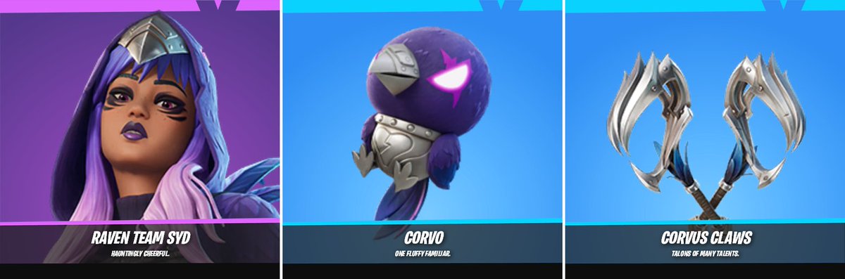 Fecooo_'s tweet photo. It is possible that the Raven Team Syd will be the next Starter Pack. The reason why I say this, its that, she only have Icon (head) image, there's no Featured (whole body). Also she doesn't have Shop Asset/Catalog Offer. This isn't confirmed for now, we will see. 🤷‍♂️ https://t.co/Ozx6DHL1Av