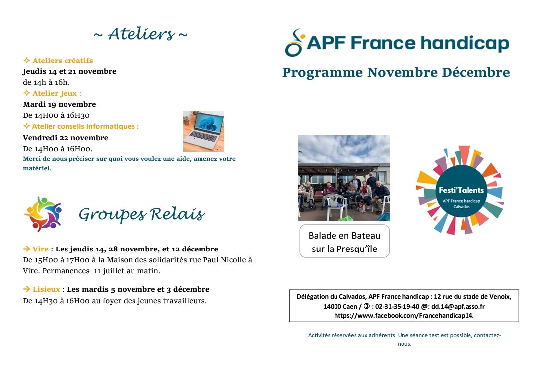 APF France Handicap Calvados tweet media