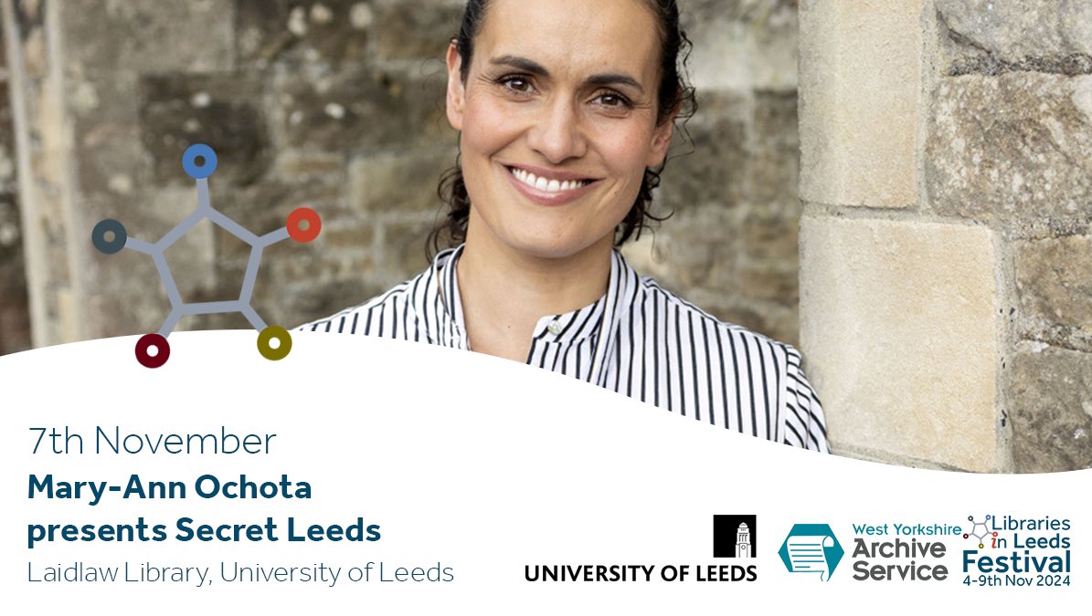 Hosted by TV presenter and author Mary-Ann Ochota we welcome local history buffs to a series of short presentations and a panel discussion with local experts from the University of Leeds, West Yorkshire Archaeology Advisory Service and Leeds Archives on the compelling secrets