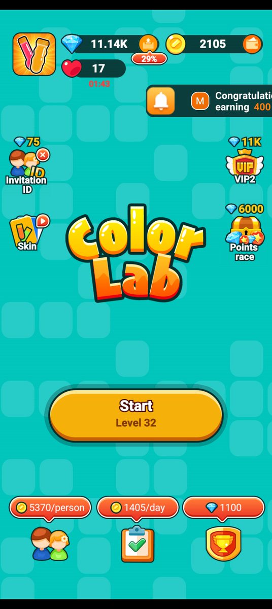 cvrsxxxzxy's tweet photo. Download Color Lab now and start earning money instantly! Use my ID code 55719006 for exclusive rewards. Don't miss out on the fun and the chance to make cash while playing! #ColorLab #EarnMoney #GameOn
among the earning apps that I've tried this is the most true https://t.co/zdfedazWSX