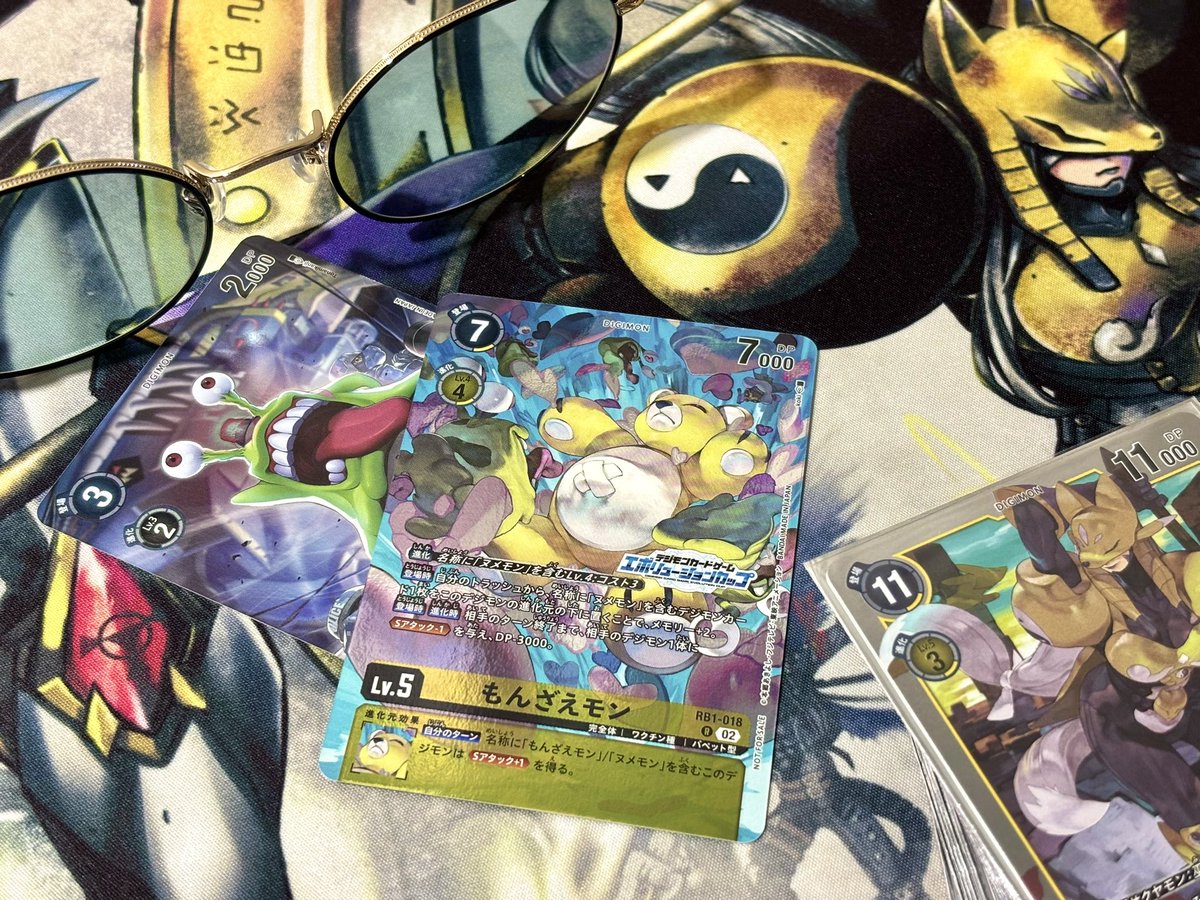 digidigi_pypy's tweet image. 無事にエボカでテイマーデビューできました！とっても楽しかった！✨✨
そして皆さんほんとに優しくて、、
対戦中に”この効果使えますよ〜”などと教えてくれるほど😭デジカ界隈の方は優しいとよく目にしますが、本当に感謝感謝です🙇‍♂️
ありがとう、デジモン最高です！😆