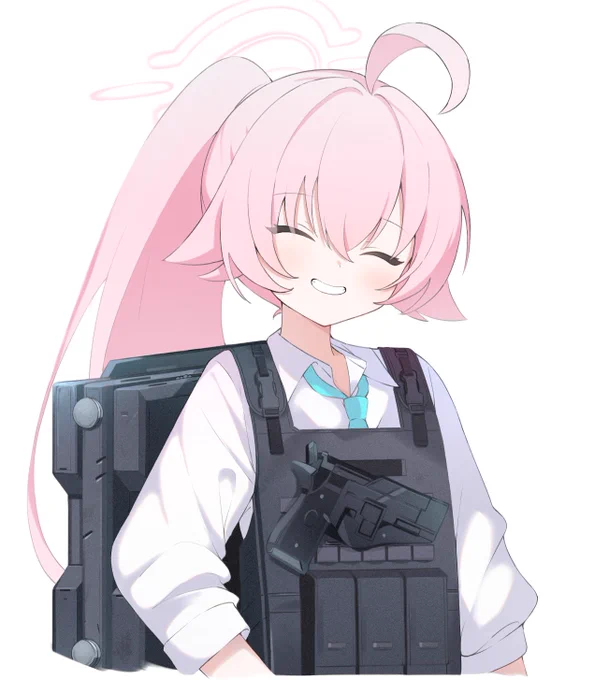 ブルアカ中心でイラスト描いてます〜最近ホシノ多め#3連休はフォロワーが増えるらしい 
