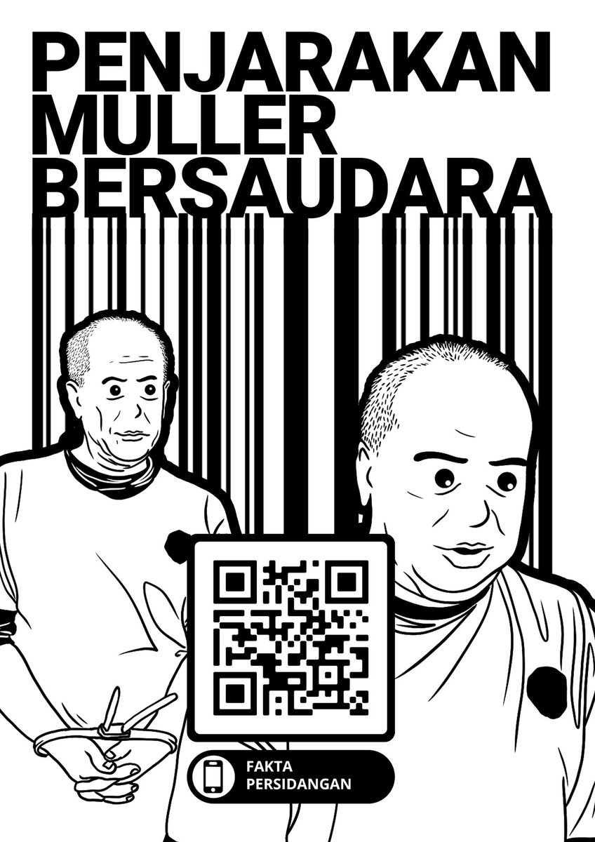 Calling all comrades! 

Besok, 14 oktober 2024, adalah sidang putusan Dago Elos. 

Jika Pengadilan Negeri Bandung tidak memenjarakan Muller cs, maka kami hadirkan bara 🔥 

Mari kawal bersama dan solidaritas bersama warga Dago Elos ✊🏼

#NeverLose