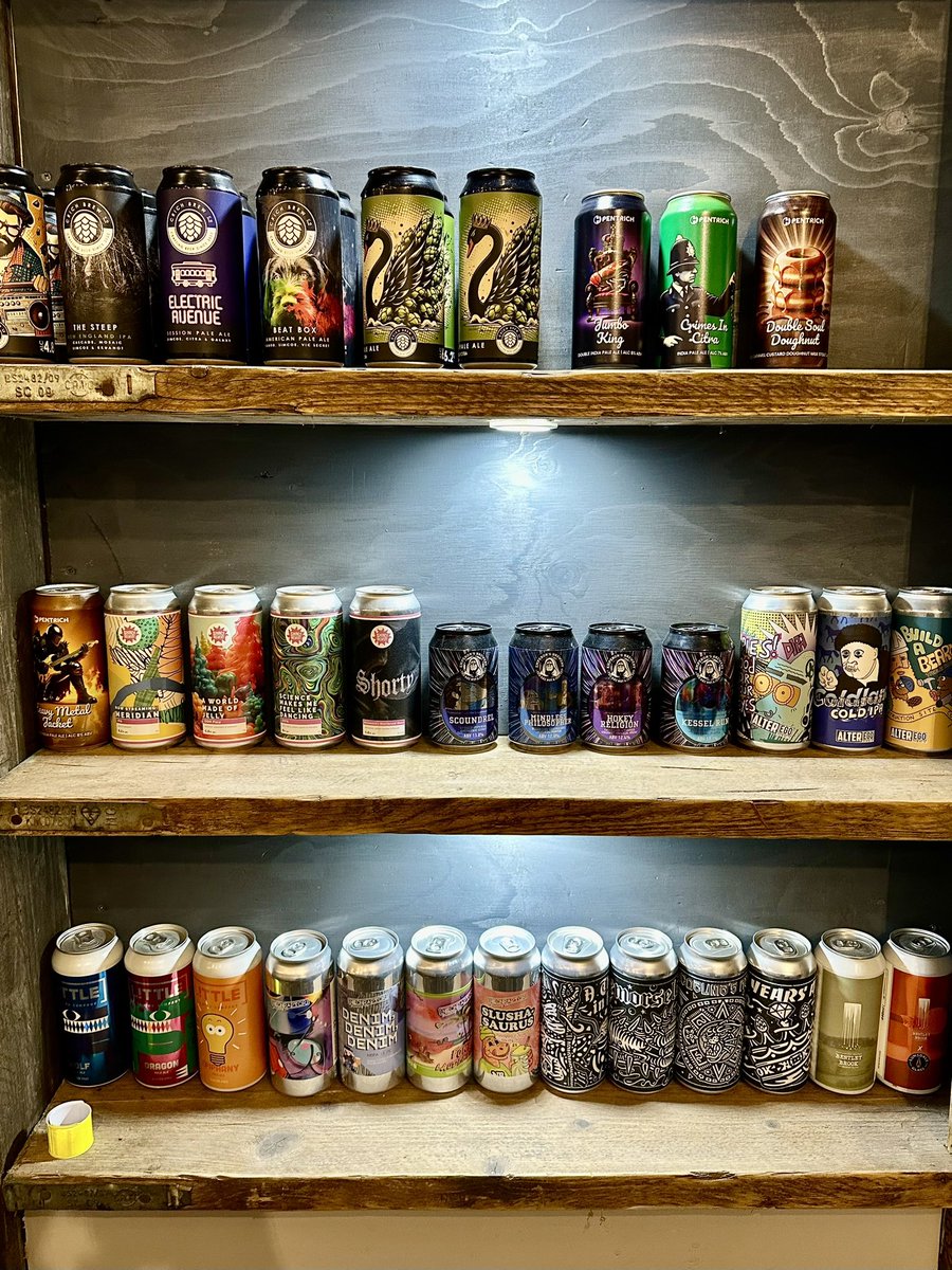 This time next week we’ll be opening our Tap Room with some great new beers on keg! 

We also have a few new cans in to drink in and take away! All from breweries less than 20 miles away! Drink local and support local…