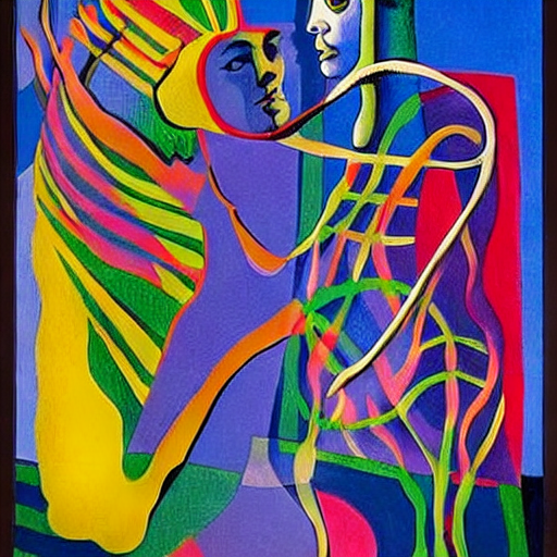 one_image_a_day's tweet image. #SurrealFusion #AbstractHarmony #CubistSpectra