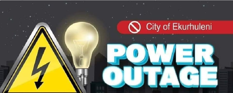 City_Ekurhuleni's tweet photo. #SpringsPower Update: The estimated restoration time for the outage affecting Selcourt, parts of Selection Park and Nuffield, Daggafontein, and Struisbuilt is 20h00. https://t.co/wzKOU15USg