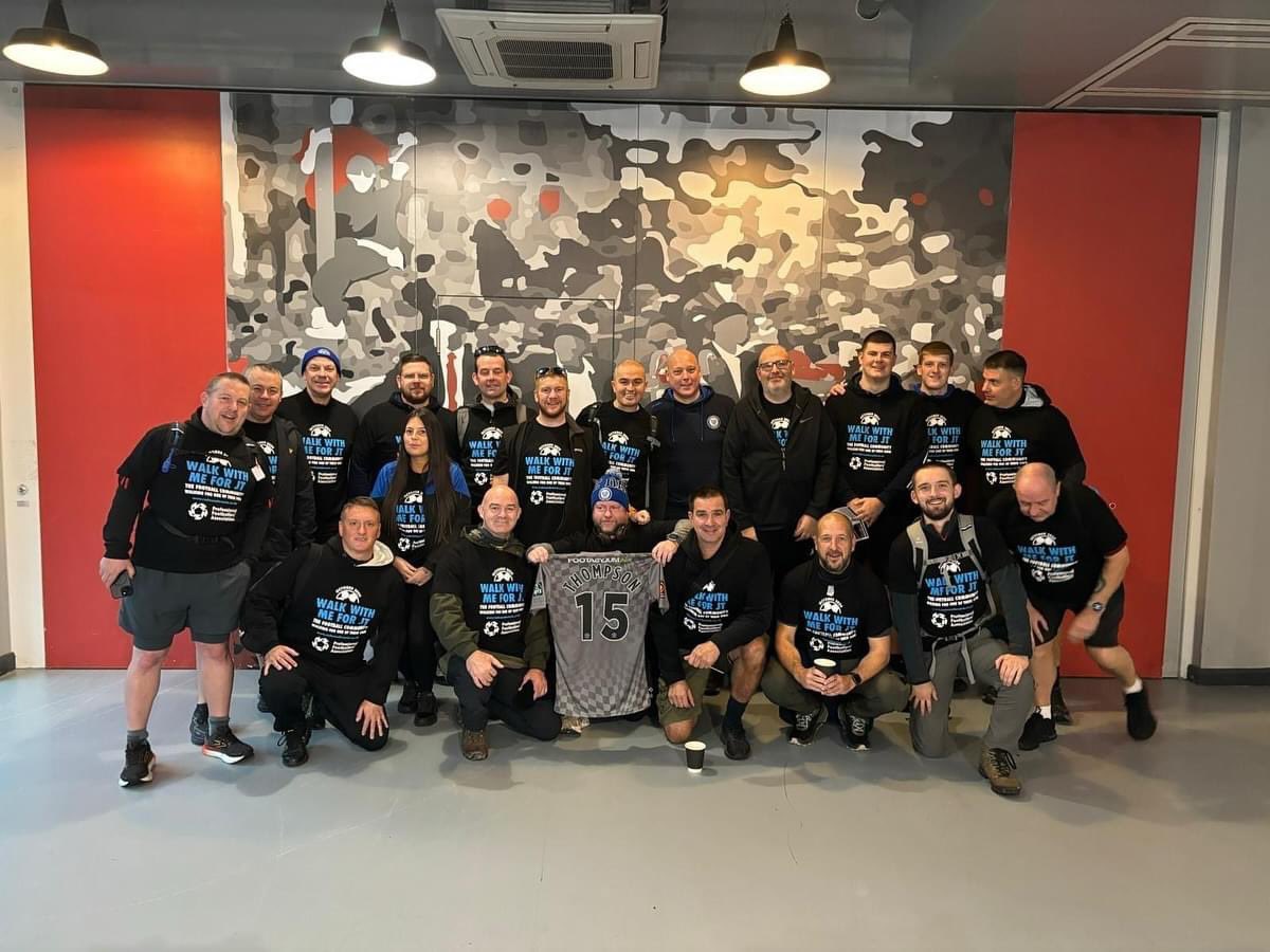 LeanneRAFC_x's tweet photo. 20 miles, 45,000 steps, 7 hours all for you JT π #walkwithmeforJT https://t.co/MEqCrHT9TU