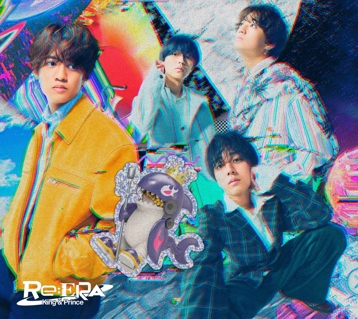 King ＆ Prince、緑黄色社会が収録曲参加へ 初回限定盤ジャケット写真