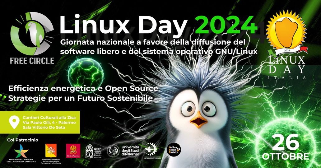 Formbit24's tweet image. Il settore energetico è in trasformazione. La trasformazione digitale può aiutare, ma serve autonomia digitale! Scopri di più al #LinuxDay2024 il 26 ottobre! 🔗 linuxday.thefreecircle.org/2024/it/?fbcli… 
🎟️ Iscriviti qui: eventbrite.it/e/linux-day-20…