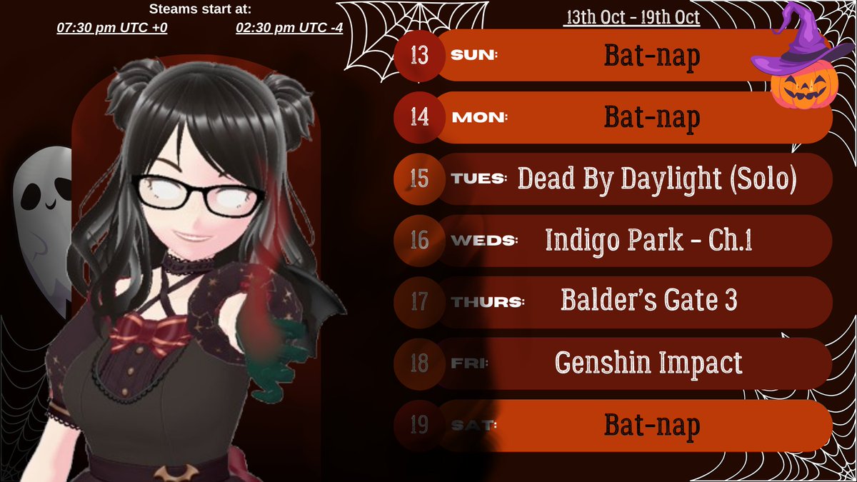 blood_raven7777's tweet photo. Welcome to the Shadow Realm!
✨13/10 - 19/10✨

General: #BloodRavenPlays
Live: #BloodHunt
Clips: #BloodShot
Art: #BloodCanvas/NSFW: #BloodPlay
Thumbnails: #BloodyScenery
Memes: #BlaBlaBla
Fans/Community: Batlings (Bat-Lings)
Oshi Mark: 🦇🩸 https://t.co/5flFDavva1