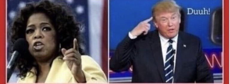 CRRJA5's tweet image. Oprah encourages blacks to vote for Democrats because their ancestors were denied the right to vote.

But what she failed to mention was that the reason her black ancestors weren't allowed to vote was because of the Democrats.
So she's telling blacks to vote for the very people