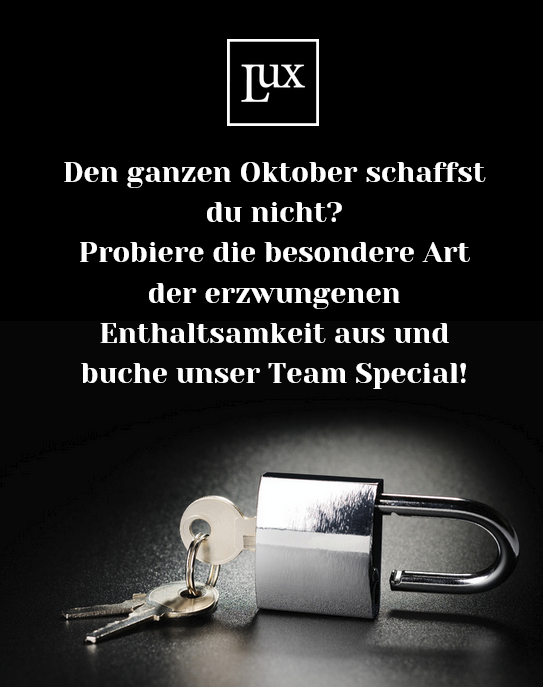 LUXDominastudio's tweet image. Der Keuschheitsgürtel wird angelegt und du gehst dann deinem gewohnten Tagwerk nach. Du spürst den Peniskäfig und bist so den ganzen Tag mit deiner verbotenen Lust konfrontiert...
bdsm-studio-lux.de/portfolio-item…
