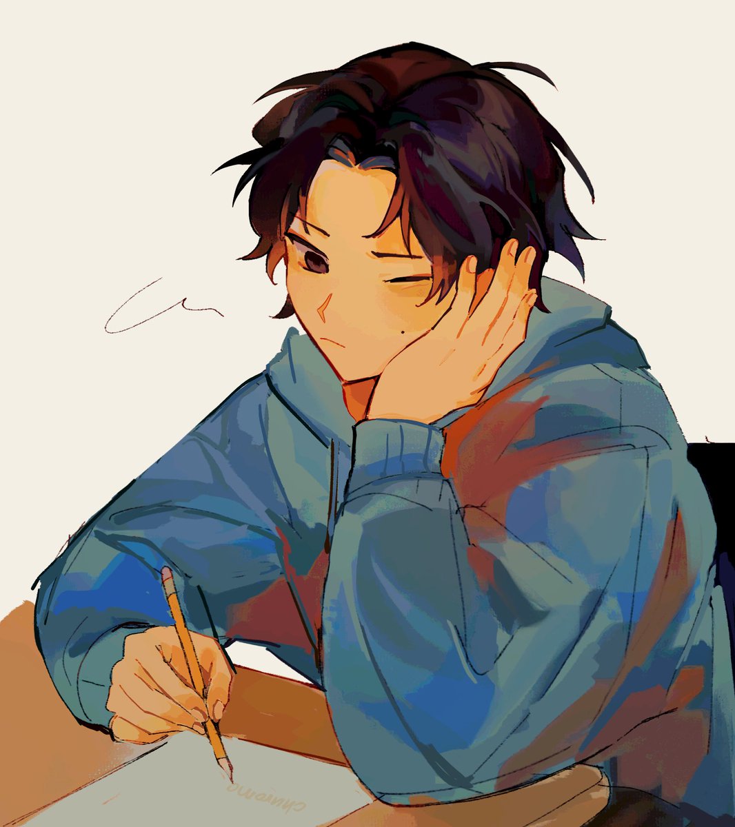 churomo_'s tweet image. drew tim with academic stress because if i’m failing a class then he is too
#timdrake