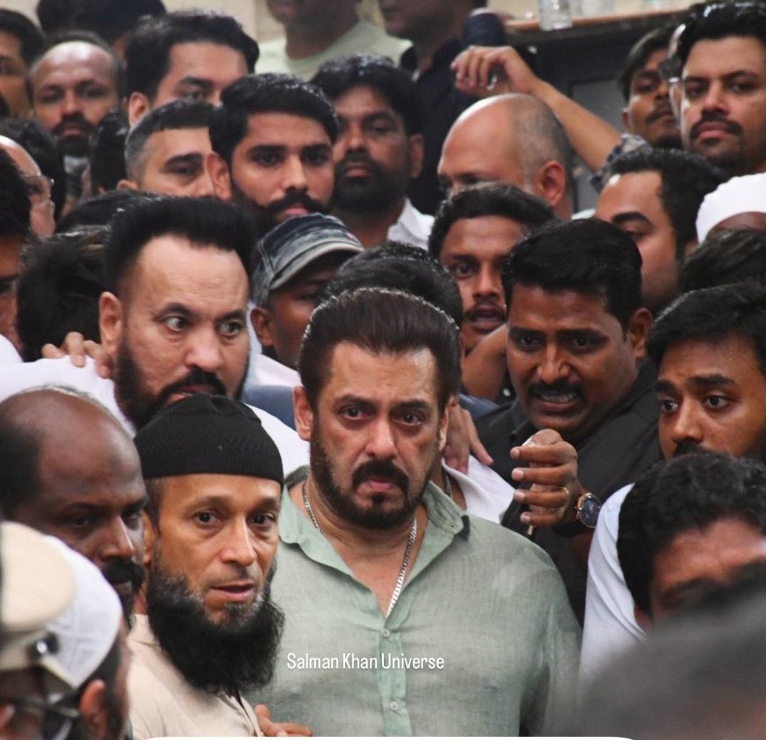 What a powerful image, it looks like salman and shera are ready to destroy Lawrence Bishnoi and his Gang. 🔥