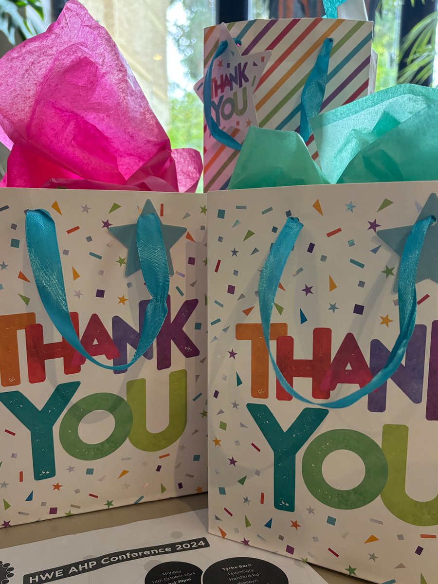 That's a wrap! A fantastic day celebrating all things AHP #AHPDay #HWEAHPs. Thank you to everyone who made today happen