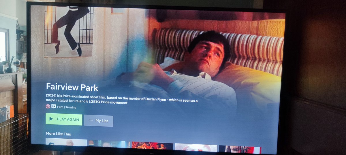 Make time to watch this short film about Declan Flynn currently streaming on <a href="/Channel4/">Channel 4</a>. A disturbing topic sensitively, rather than sensationally, told. Brilliant work <a href="/FairviewFilm/">Fairview Park | Short Film</a>