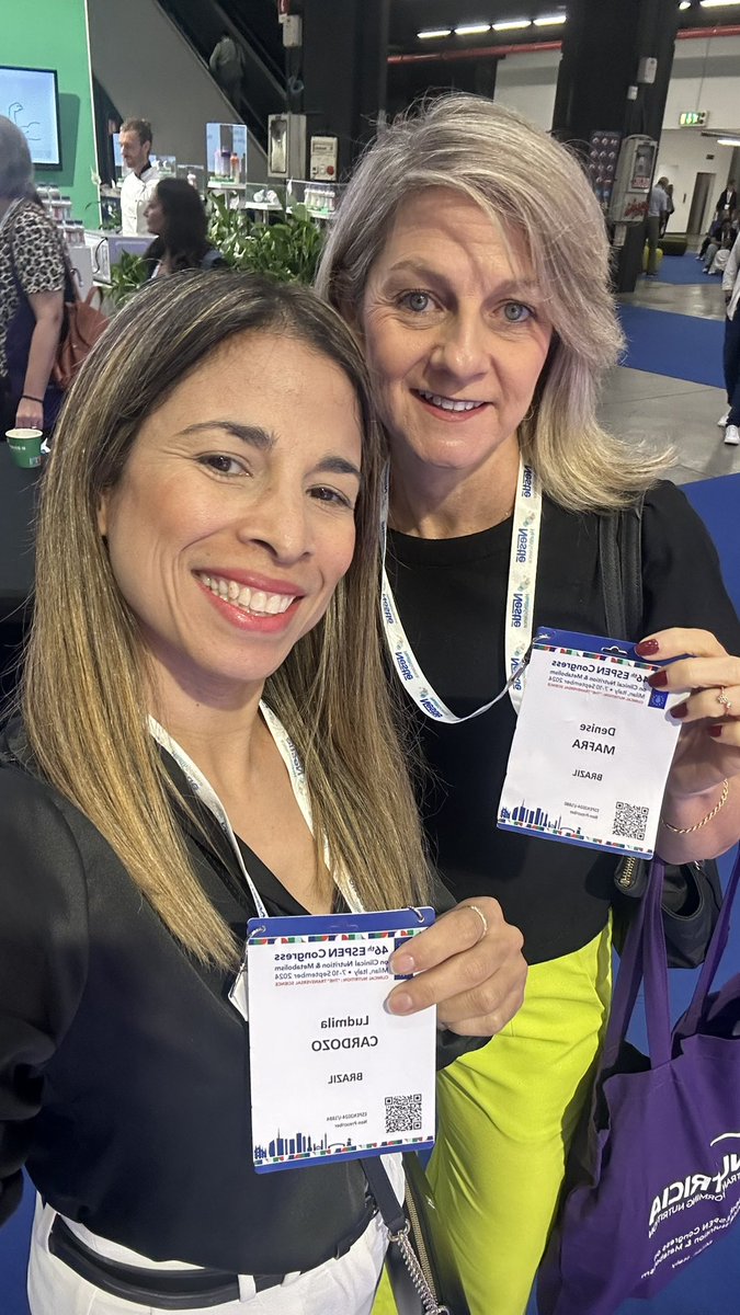 46 Espen Congress <a href="/ESPENorg/">ESPEN</a> 
With my friend <a href="/DeniseMafra3/">Denise Mafra</a>