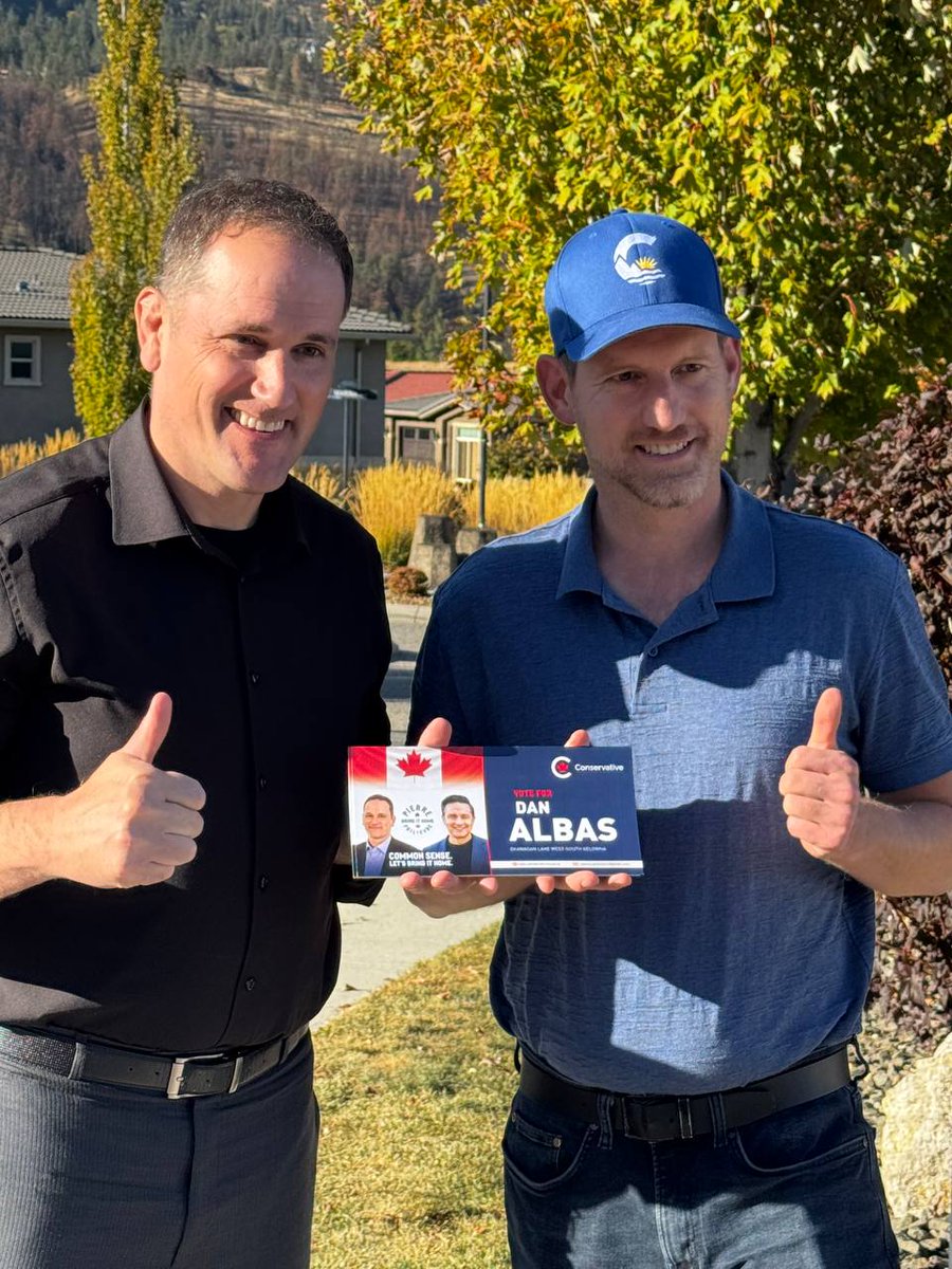 mack4change's tweet image. Great to join MP @DanAlbas
for an afternoon of Common Sense Conservative Doorknocking.   People across West Kelowna - Peachland are clear:  The Liberals and the BCNDP have to go!
#Conservatives #Bluewave2024 #bcfirst #commonsense #bcpoli