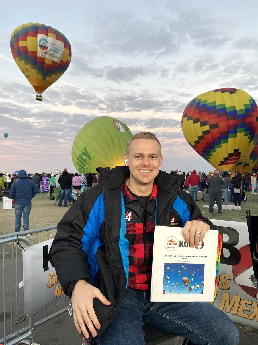 Had the chance to experience my first Balloon Fiesta this morning!  It is very special to see this amazing event up close like this!