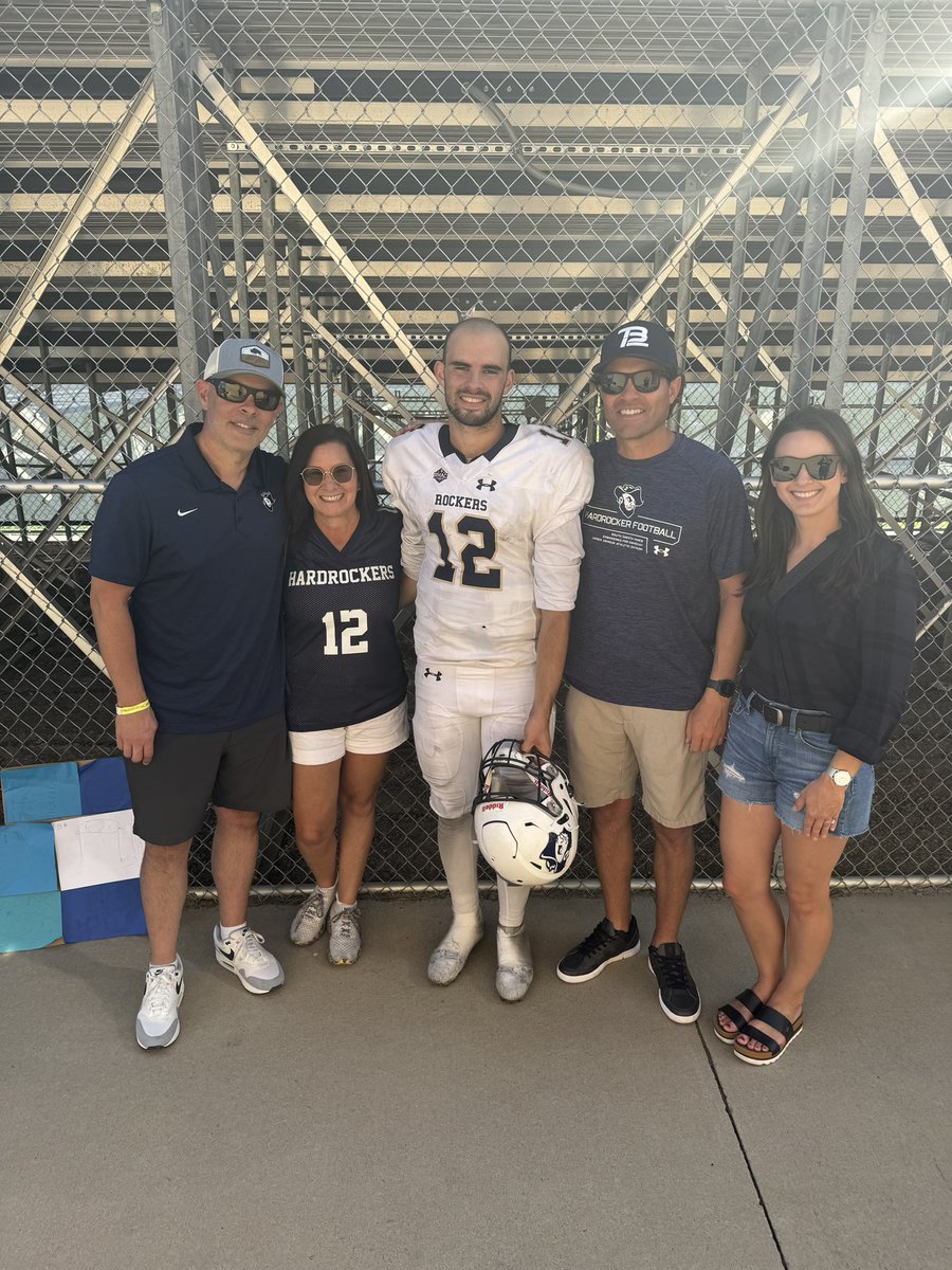 Miss this guy <a href="/Coach_Wiz3/">Coach Wiz</a>! Special weekend - getting us all together was awesome. Our first time watching Jake together not on headsets!  #Family