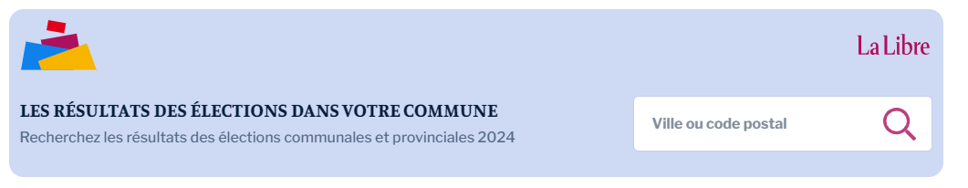 Découvrez tous les résultats de votre commune sur notre site 👇 #electionsBE2024
#electionscommunales #communales2024