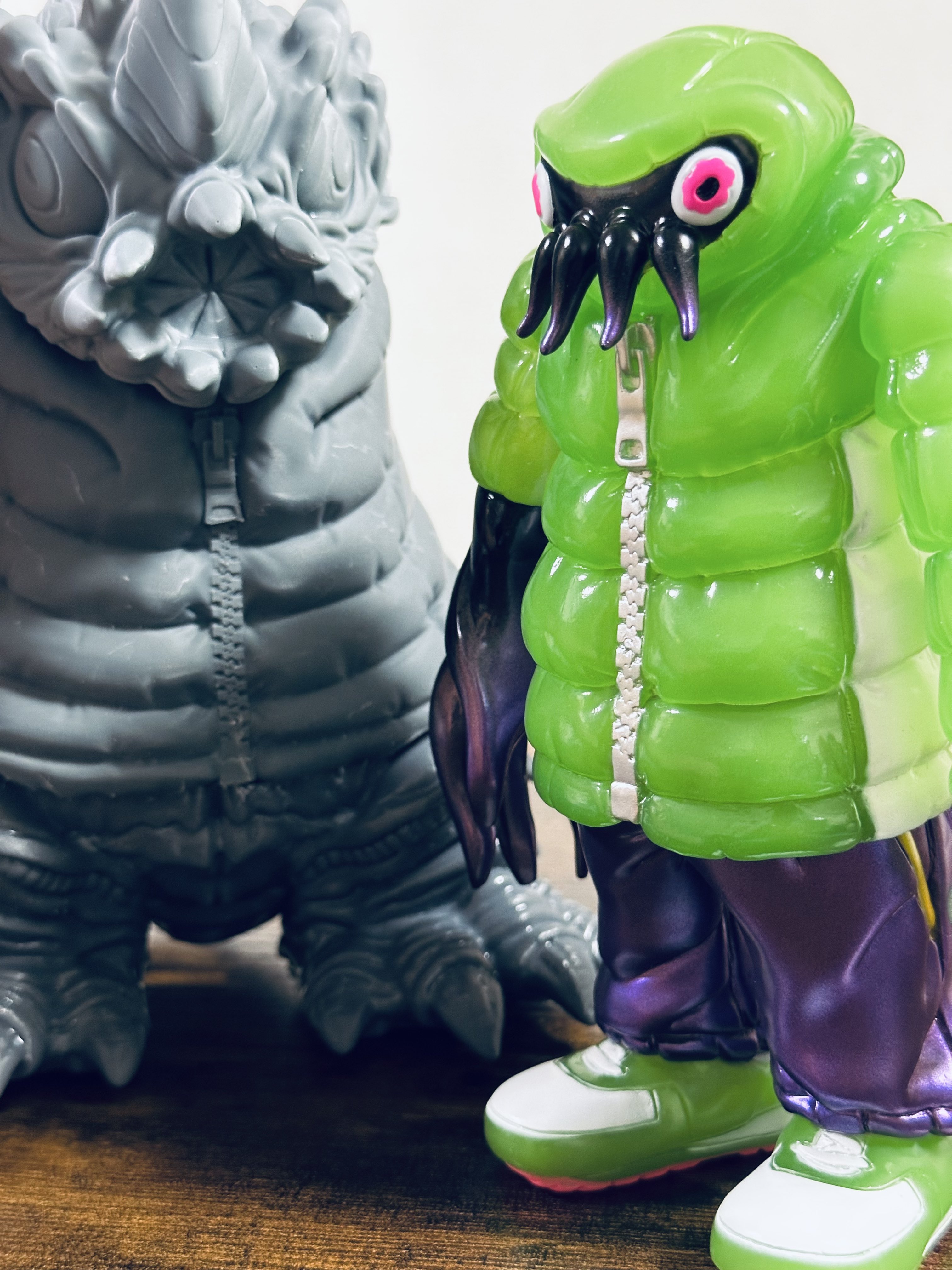 ギャロミGYAROMI むずがゆい クトゥルフオイドソフビ クリア ギャロミGYAROMI むずがゆい クトゥルフオイドソフビ クリア