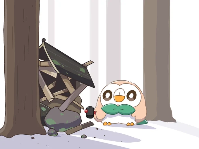 祠ないないしたモクロー 
