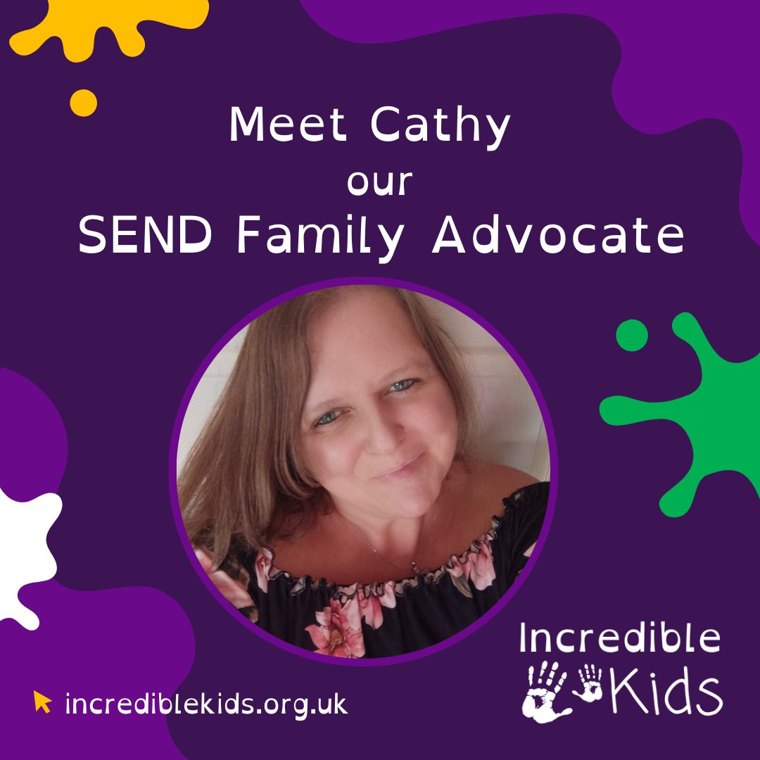 Have you met Cathy yet? She's at our play sessions every Saturday 10am-3pm to help families to navigate the special education needs and disabilites (#SEND) landscape. 

Come and say hello 😀 

Learn more abou Cathy's story 👉 incrediblekids.org.uk/incredible-kid…