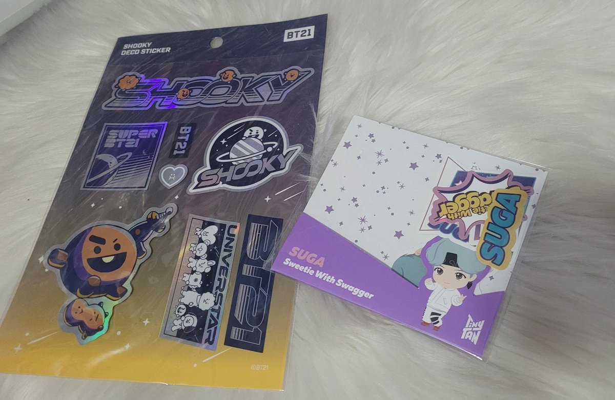 255MNJ's tweet photo. Sticker Suga Shooky
💜 ชิ้นละ 100.-
ชูก้าtinytan เคยแกะซองมาดูแล้ว🙇🏻‍♀️

Memo Note ชูก้า TinyTan
💜 250.-
เคยแกะไม่เคยใช้ แถมขวดกาแฟคับ
🎁ลทบ30 ems50

#ตลาดนัดบังทัน #ตลาดนัดBTS #ตลาดนัดรถไฟบังทัน #ตลาดนัดbt21 #ตลาดนัดtinytan https://t.co/yRGZHIOFDs
